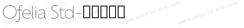 Ofelia Std字体转换